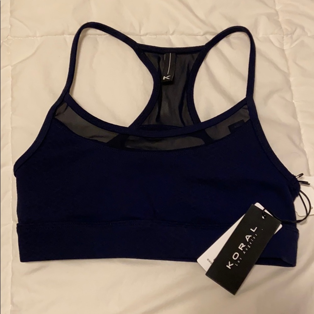 NWT Koral sports bra